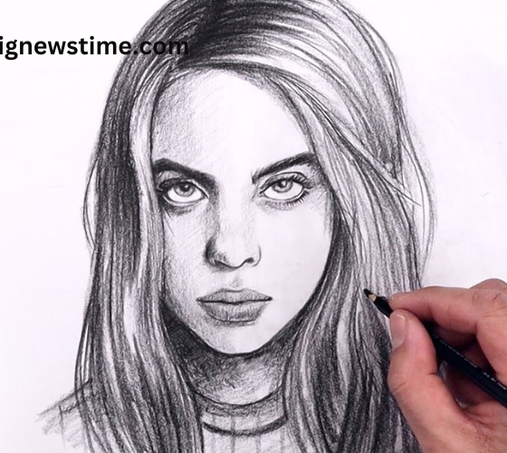 drawing:23vyczbybxu= billie eilish