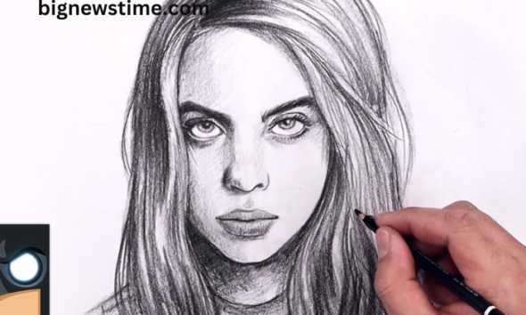 drawing:23vyczbybxu= billie eilish