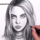 drawing:23vyczbybxu= billie eilish